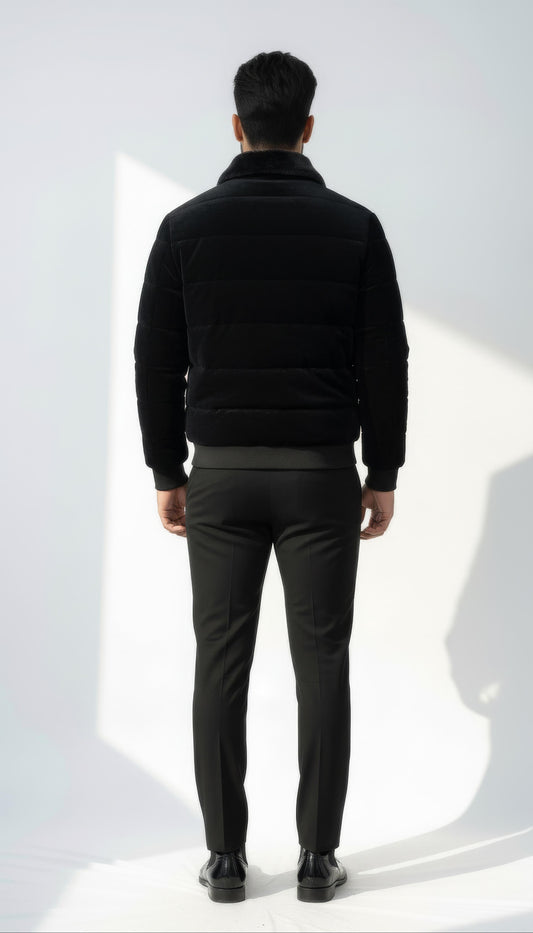 Frost Noir Elite Puffer Satin