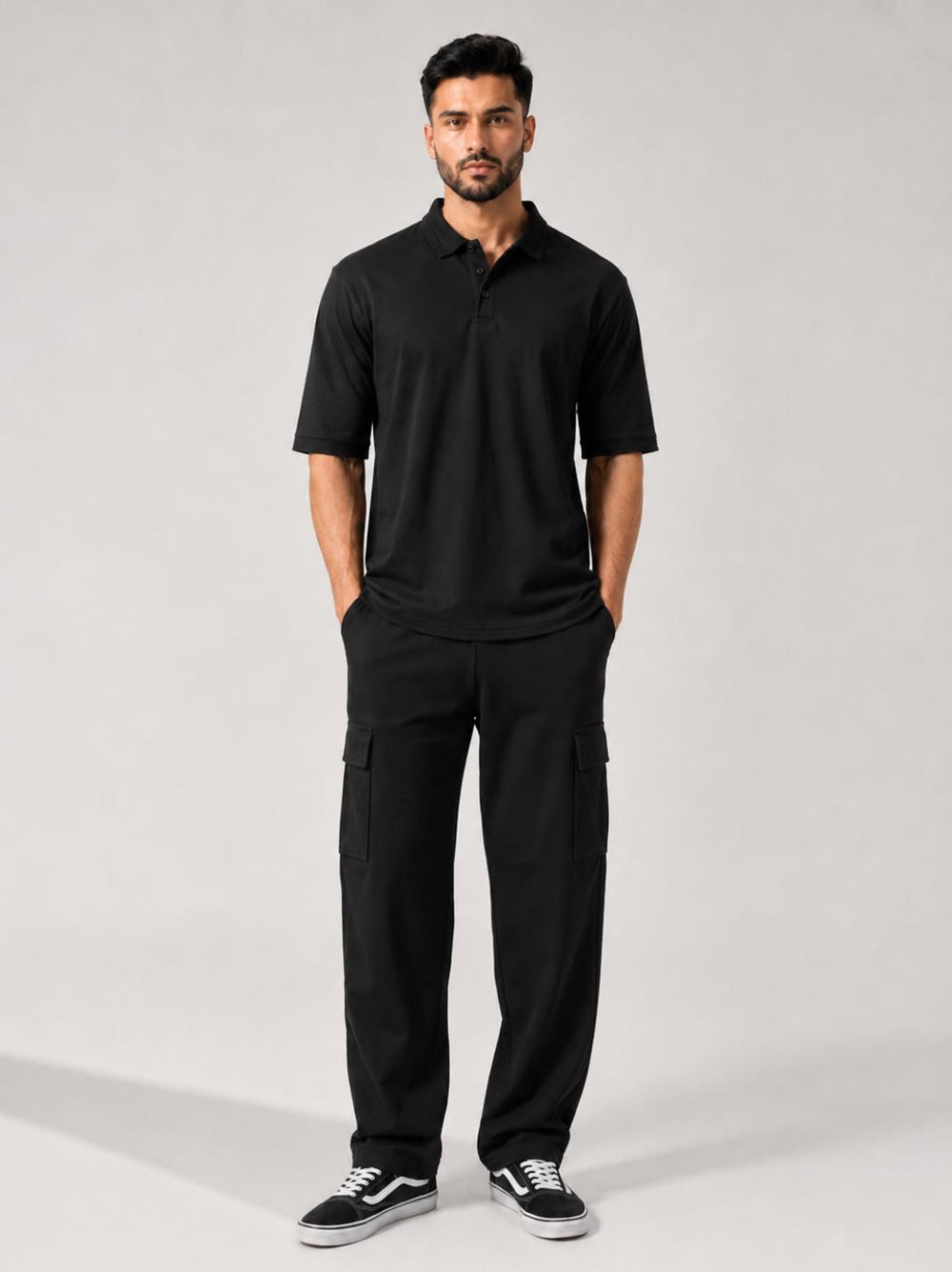 Signature Polo Black