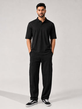 Signature Polo Black