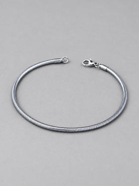 Minimal Steel Bracelet