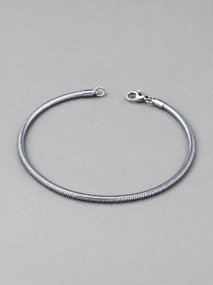 Minimal Steel Bracelet