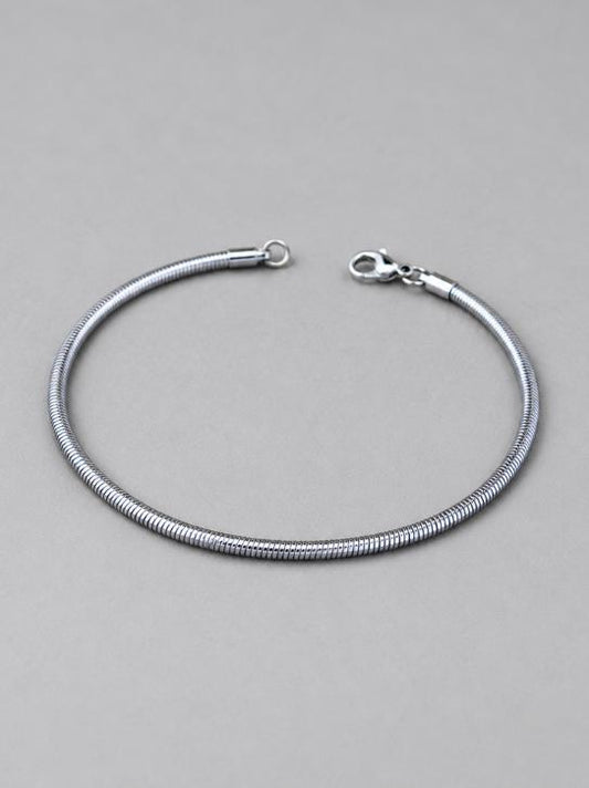 Minimal Steel Bracelet