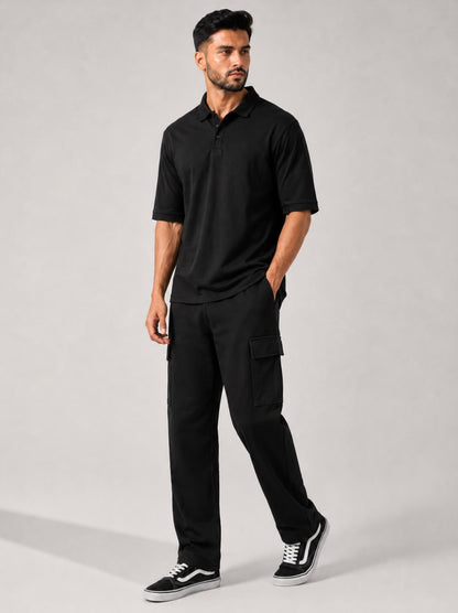 Signature Polo Black