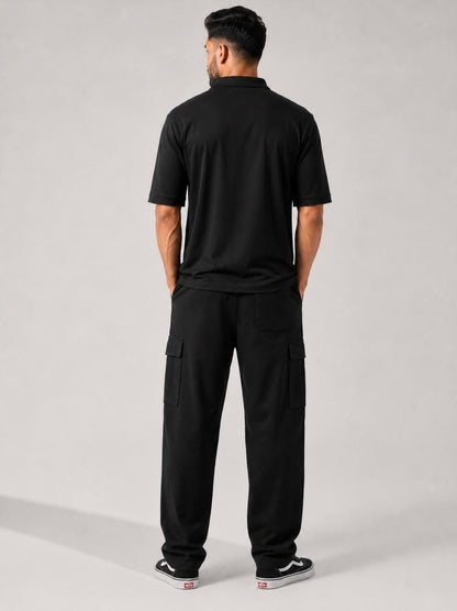 Signature Polo Black