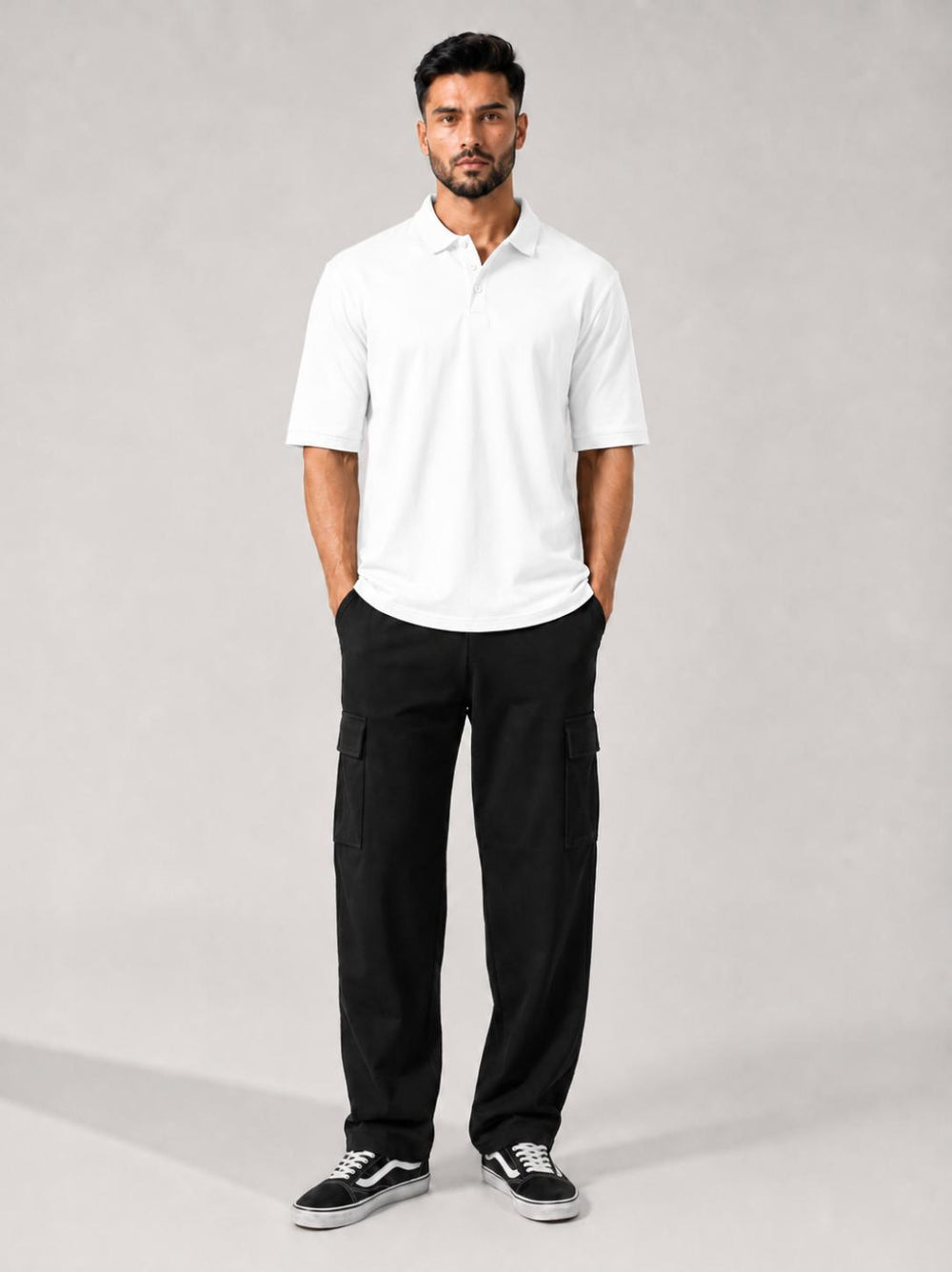 Signature Polo White