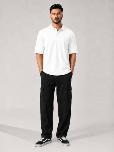 Signature Polo White