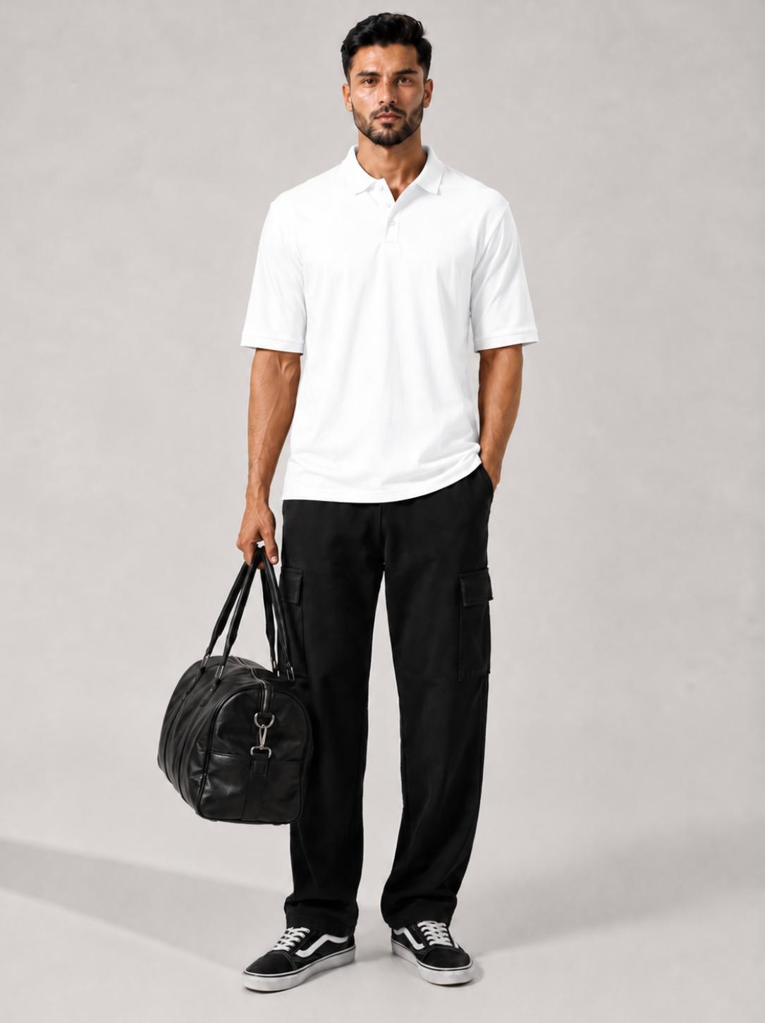 Signature Polo Heather Grey
