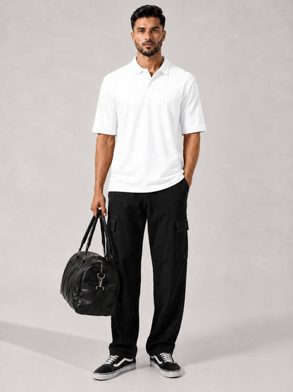 Signature Polo White