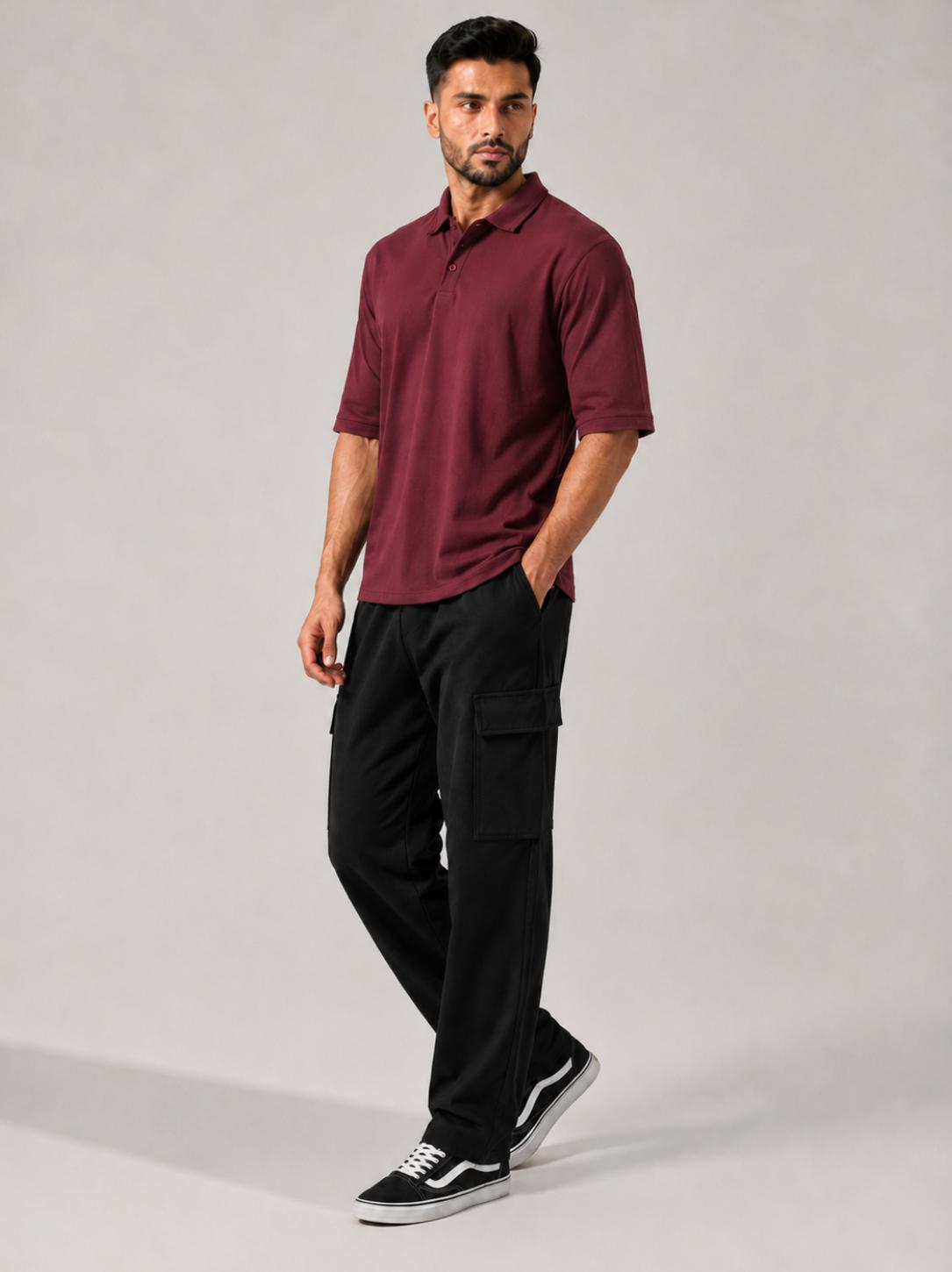 Signature Polo Heather Grey