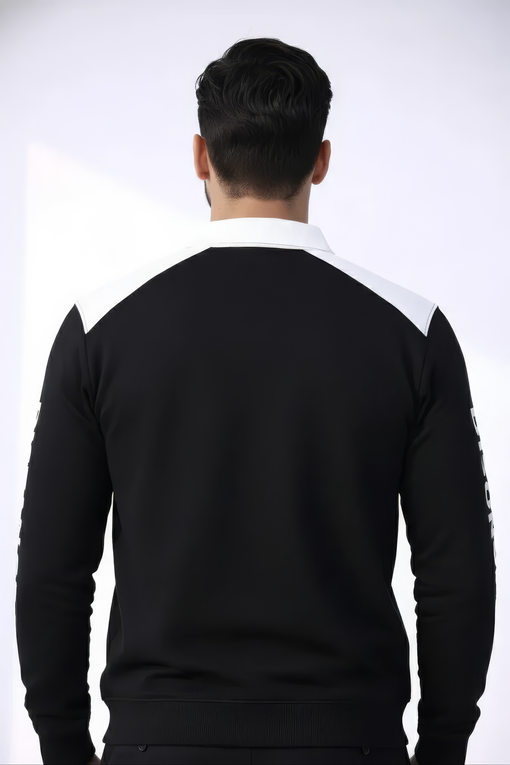 Summit Club Long Sleeve Polo — Black Edition