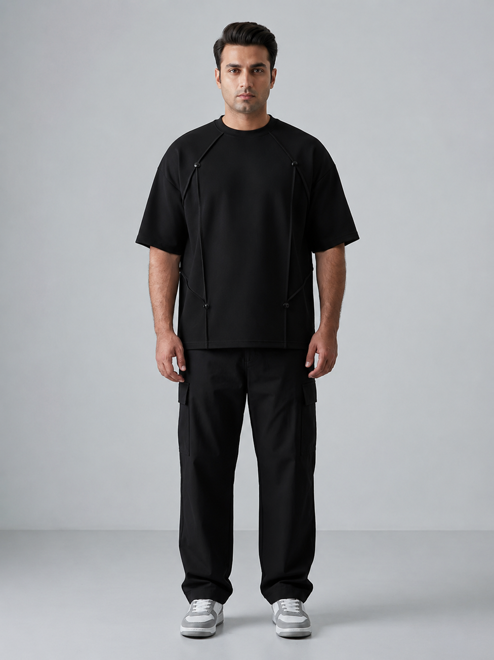 Monolith Box Fit Shirt Stealth Black