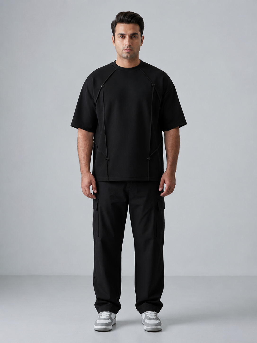Monolith Box Fit Shirt Stealth Black
