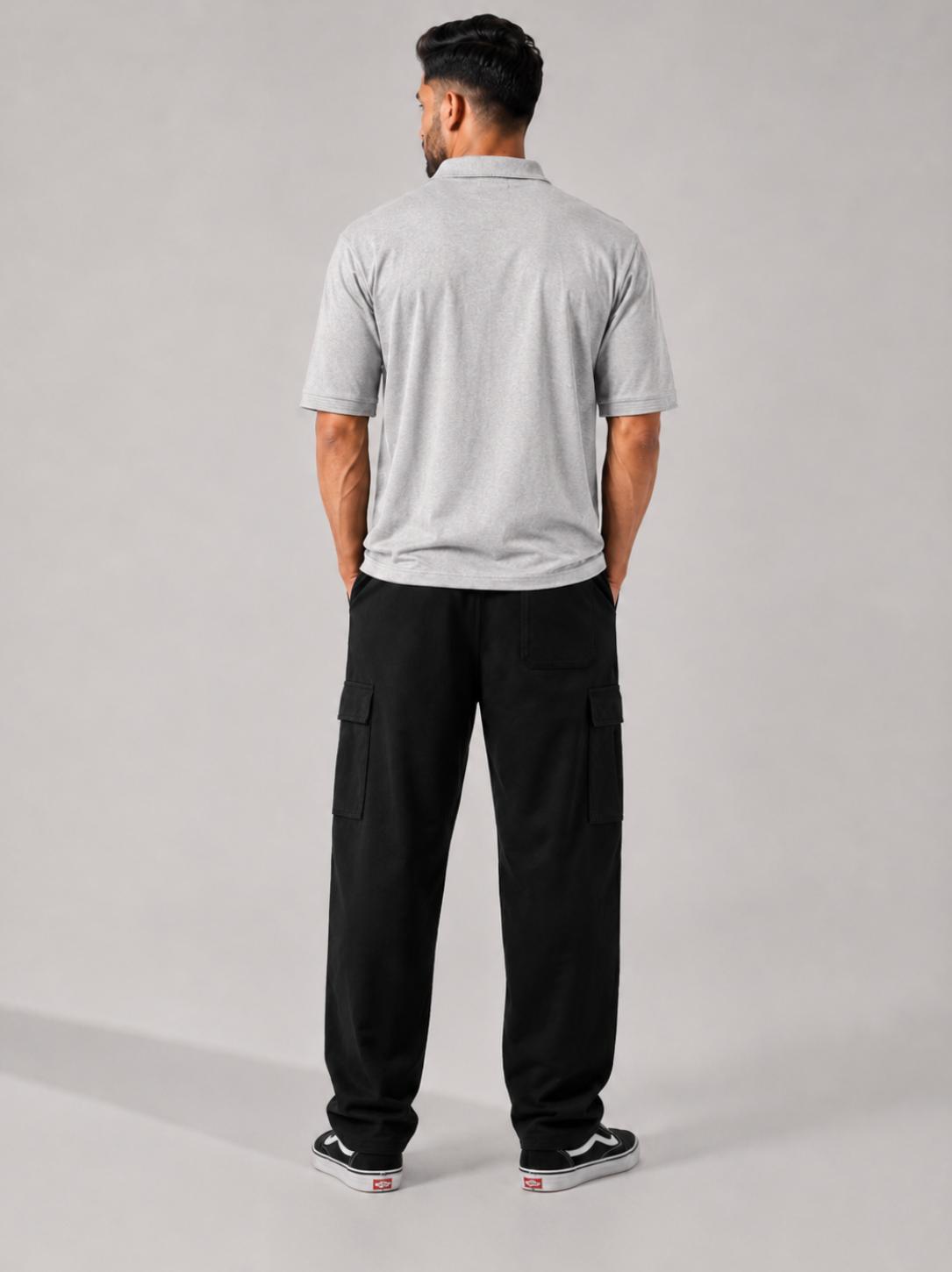 Signature Polo Heather Grey