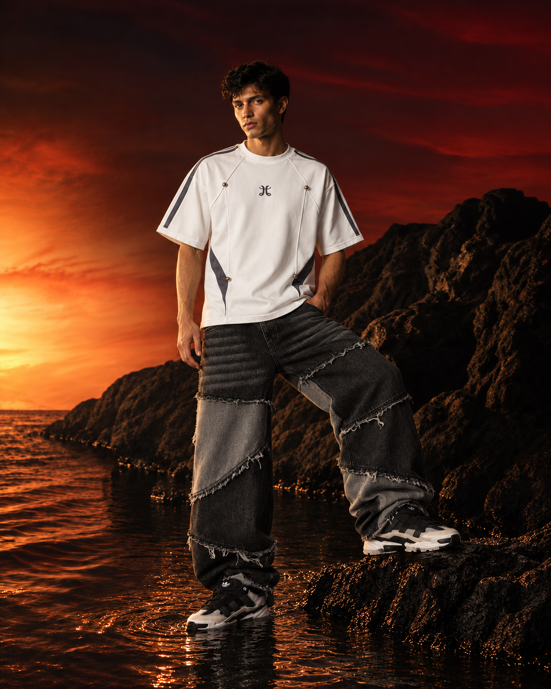 Aurora Channel Box Fit Shirt