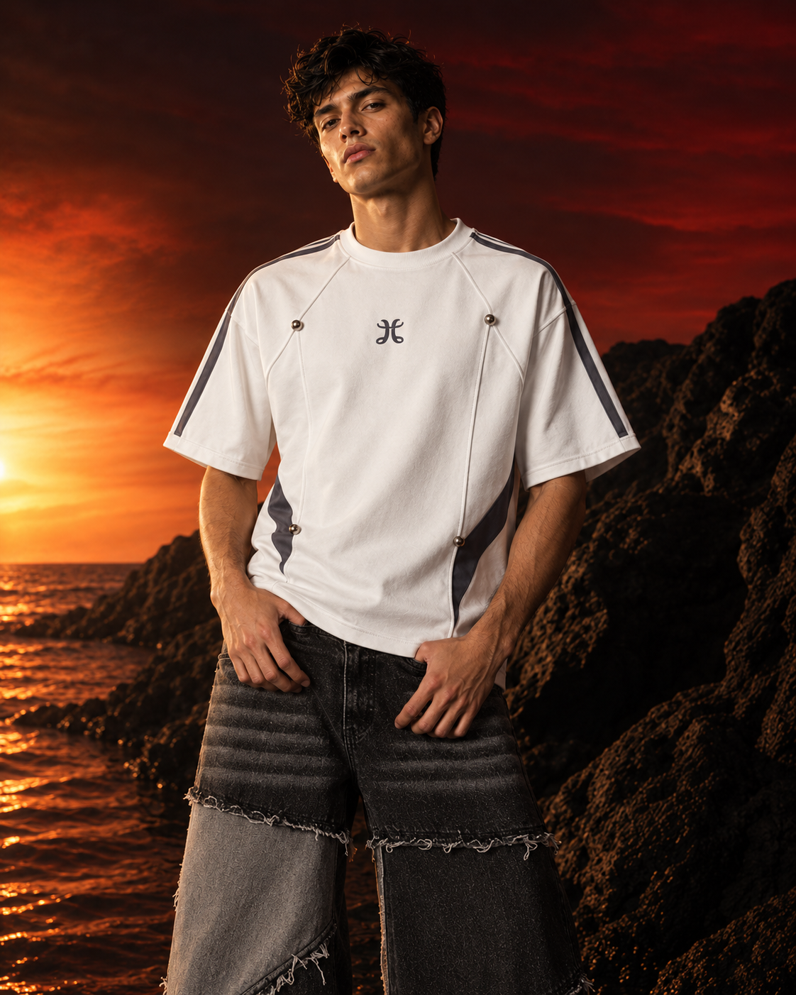 Aurora Channel Box Fit Shirt