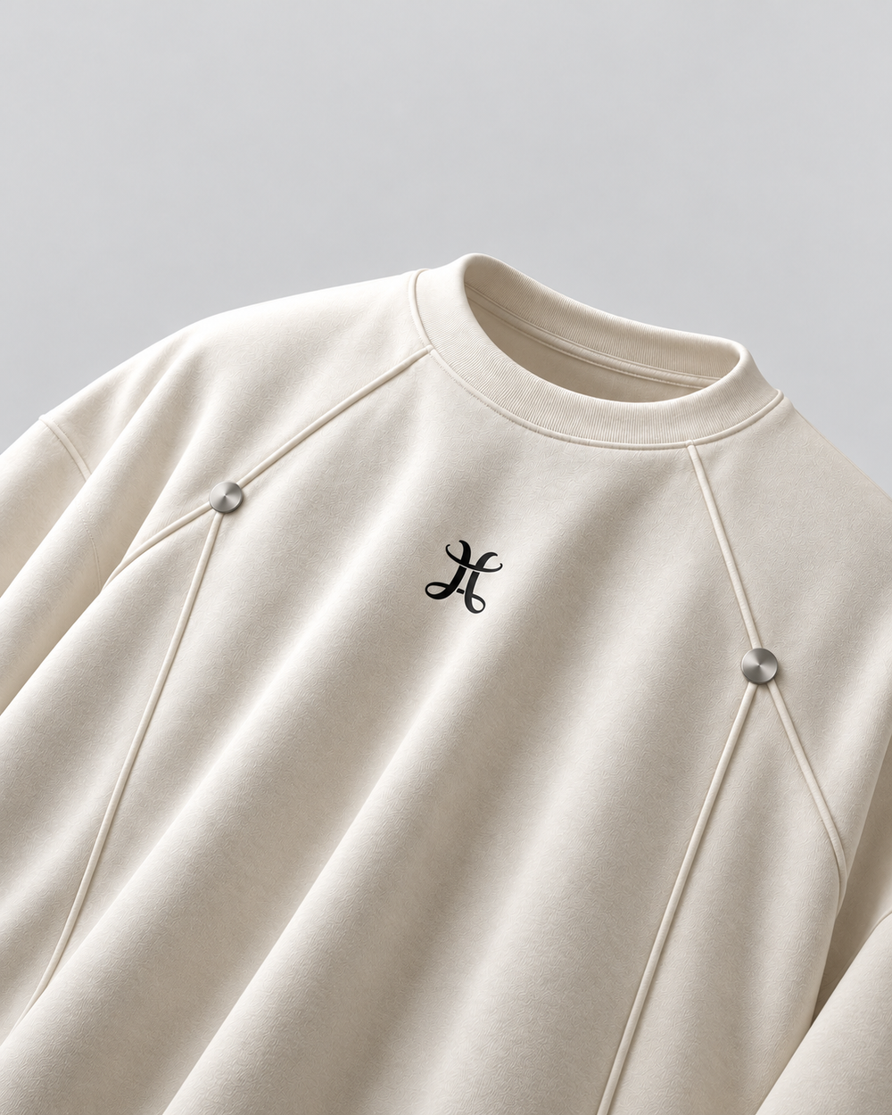 Monolith Contour Box Fit Long Sleeve — Cream White