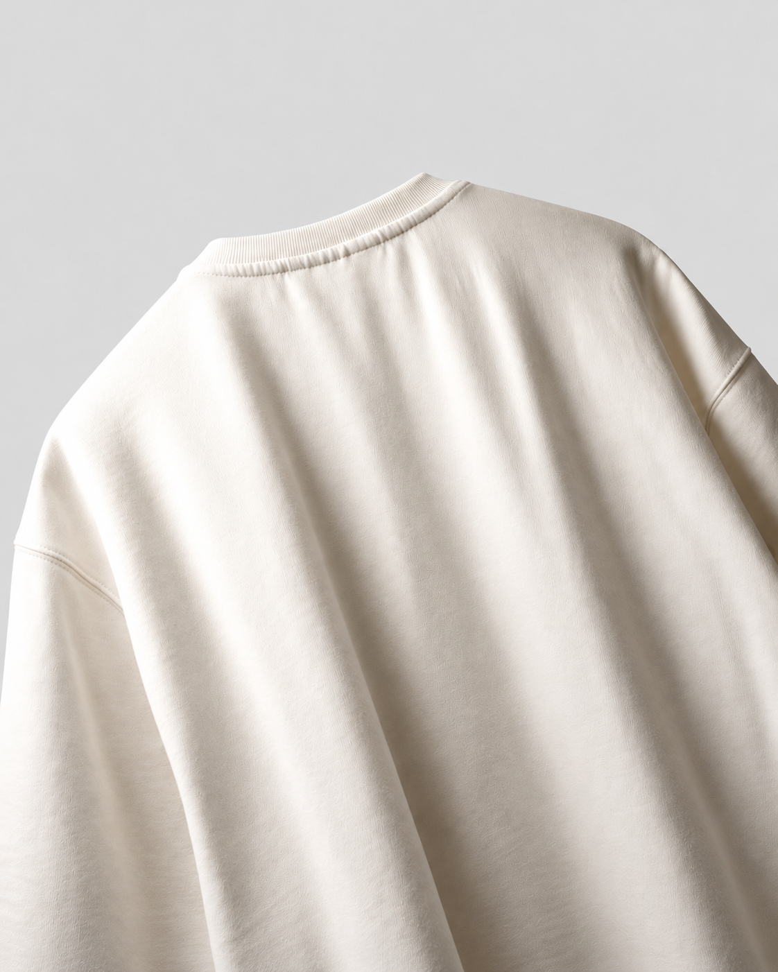 Monolith Contour Box Fit Long Sleeve — Cream White
