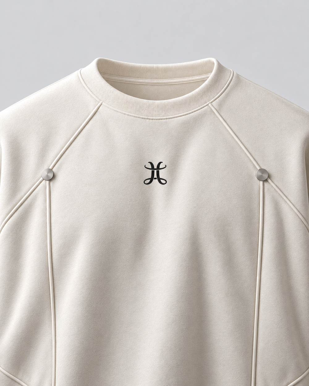 Monolith Contour Box Fit Long Sleeve — Cream White