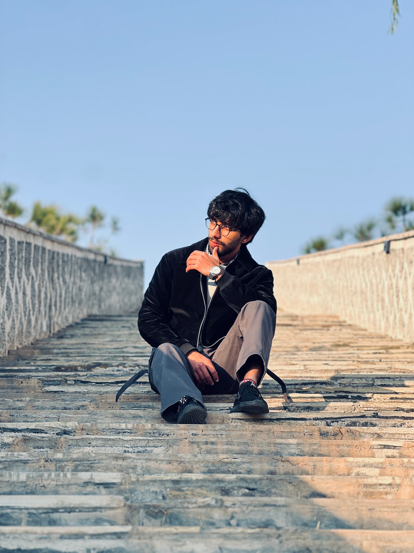 Phantom Black Elite Satin Jacket