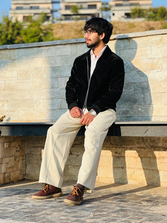 Phantom Black Elite Satin Jacket