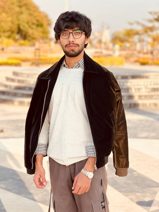 Phantom Black Elite Satin Jacket