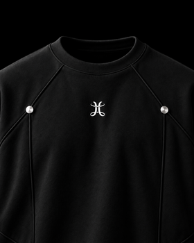 Monolith Contour Box Fit Long Sleeve — Jet Black.