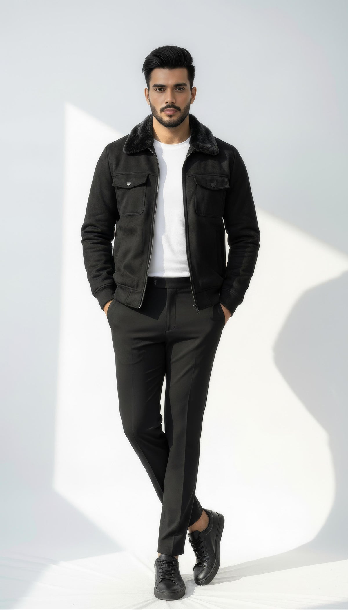 black