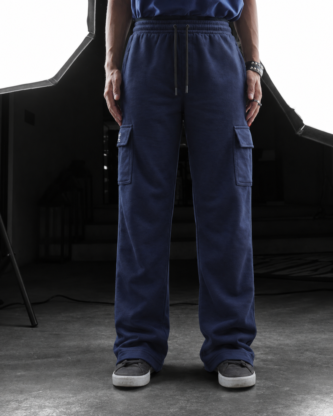 Structure Grey Straight Fit Cargo